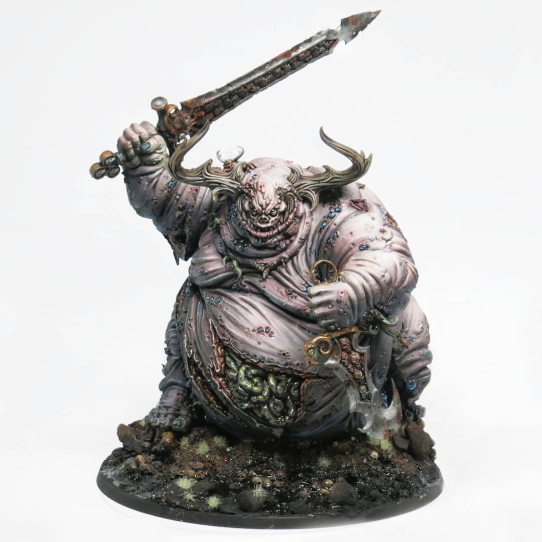 Great Unclean One by Kolectiv SG - Warhammer: Age of Sigmar, Нургл, Great Unclean One, Миниатюра