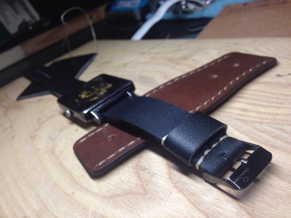 Watchbands. - My, Strap, Handmade, Leather, , Voronezh, , Longpost