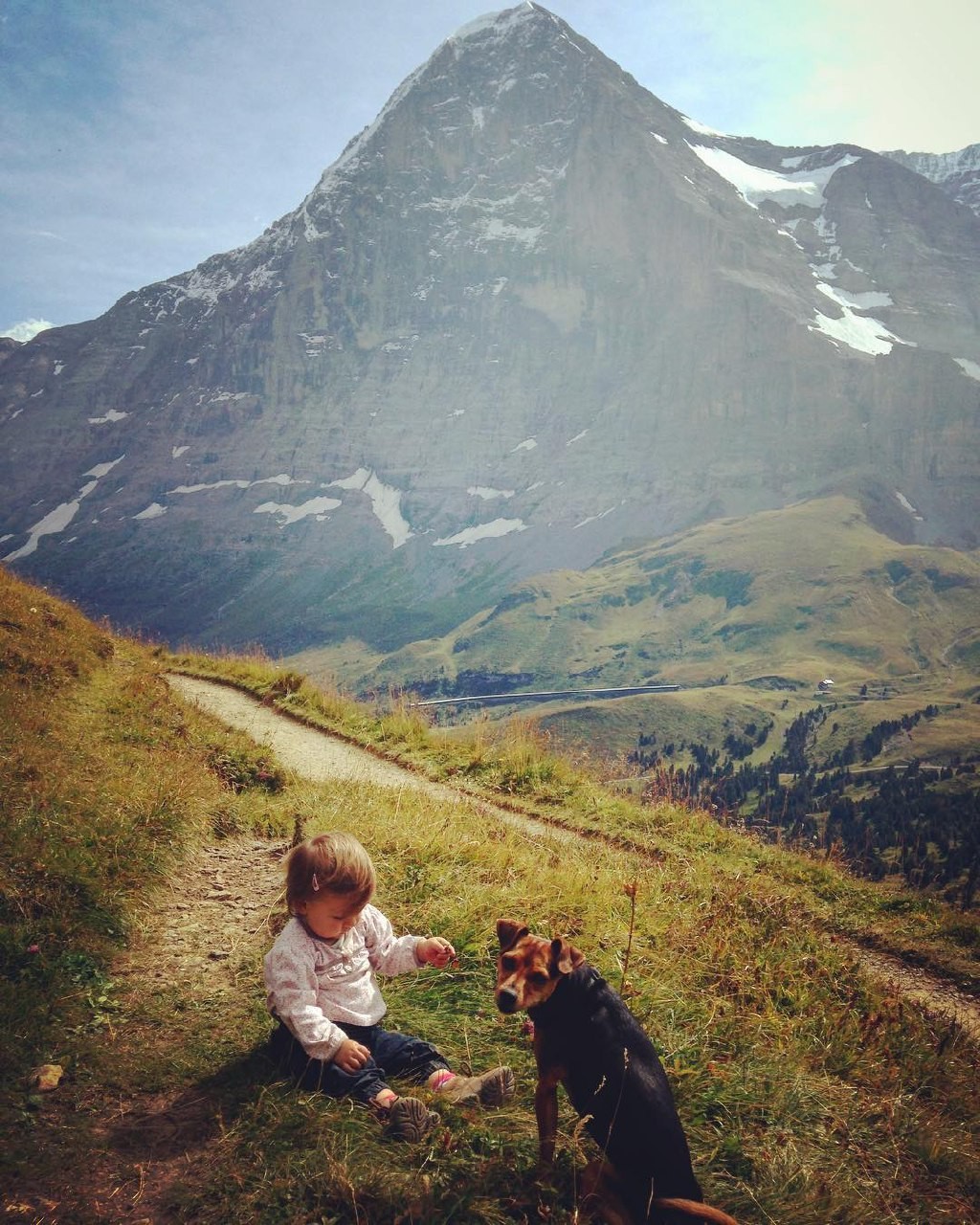 Best friends :) - Dog, Children, Kindness, friendship, Longpost