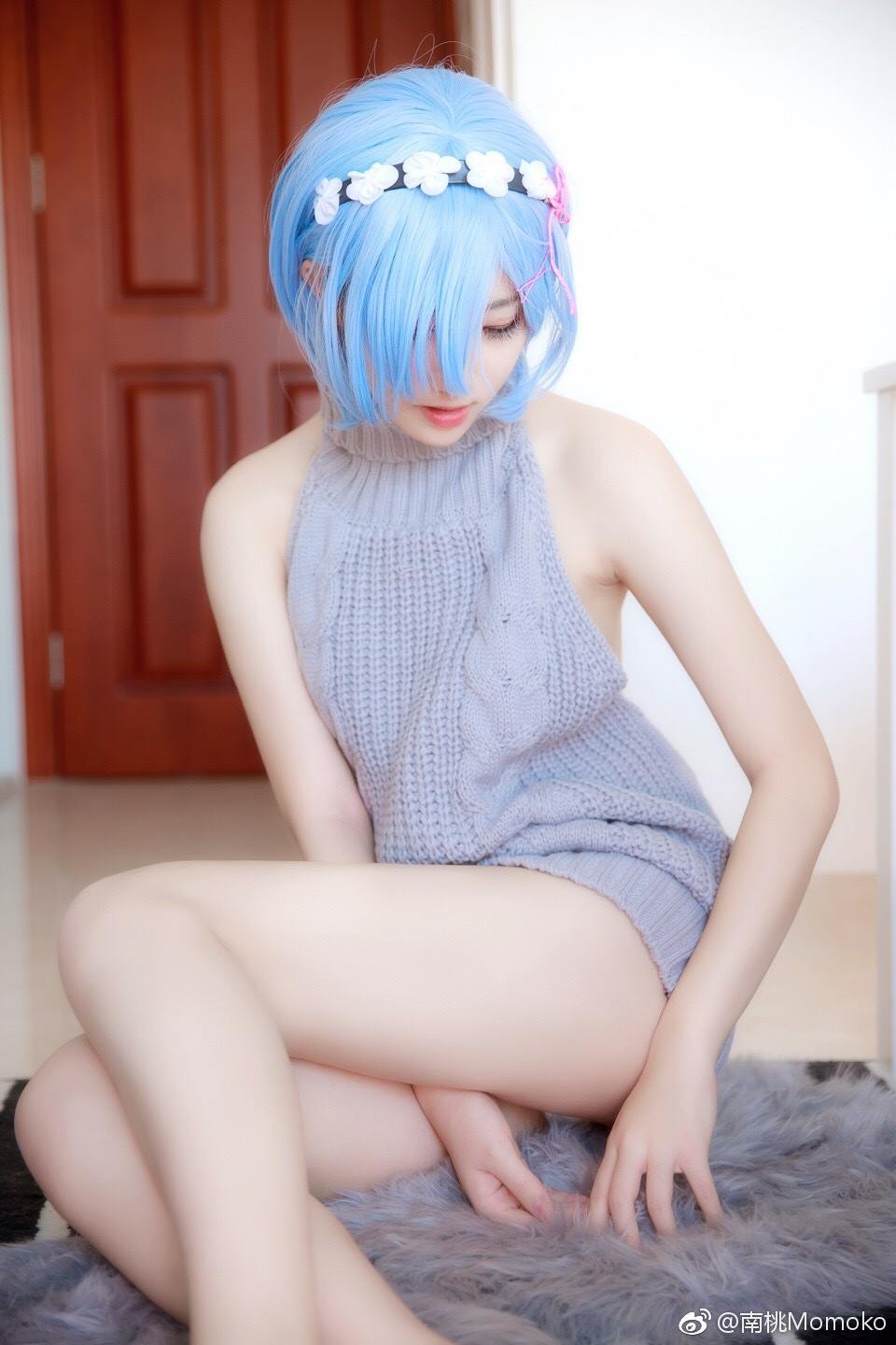 ReZero - Rem - Cosplay, Anime, Rem, Re: Zero Kara, Virgin killer sweater, Longpost, Rem (Re: Zero Kara)