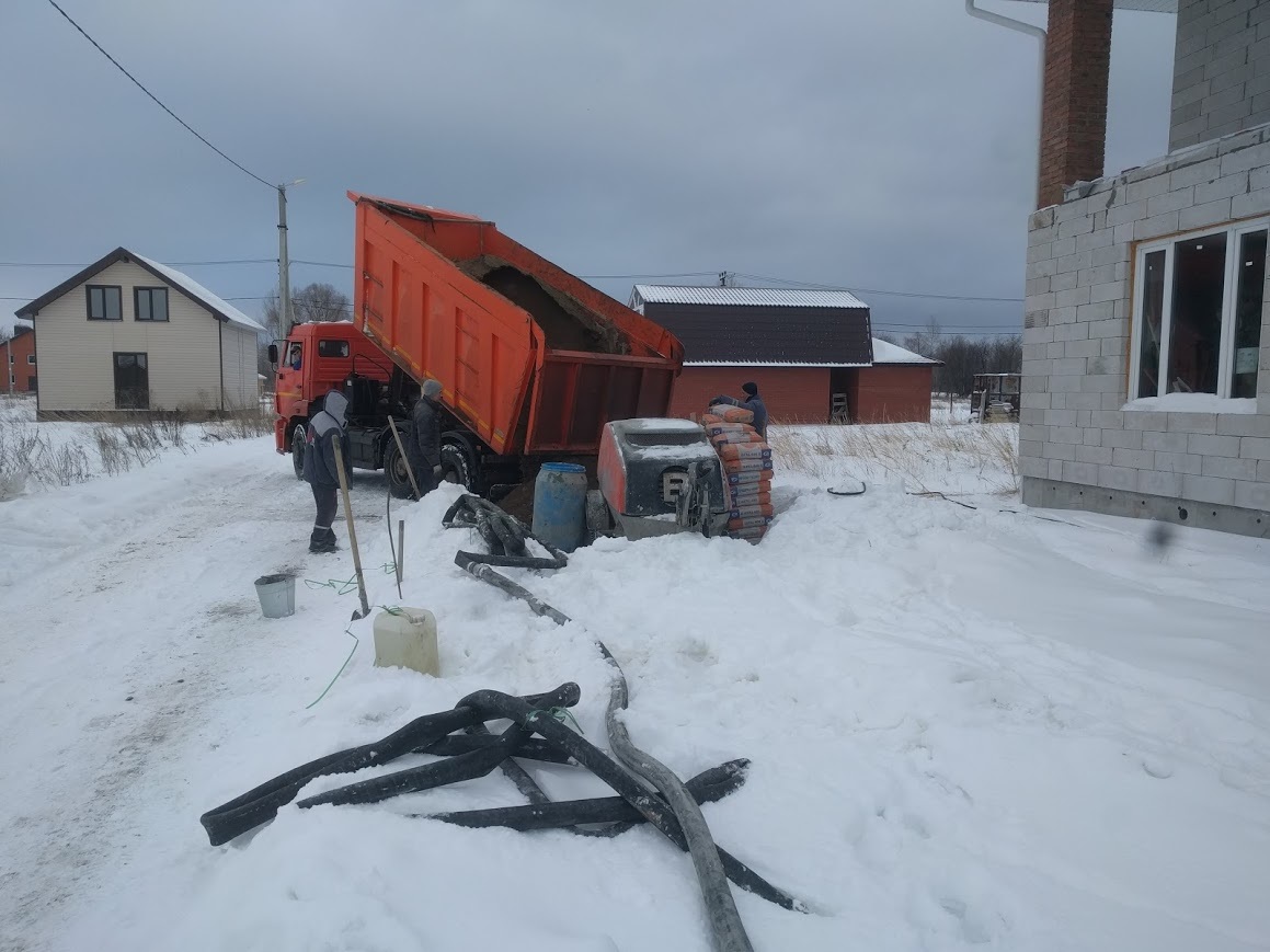 Дом из газобетона (отопление, стяжка пола) - Моё, Газобетон, Дом из газобетона, Казань, Строительство, Строительство дома, Отопление, Длиннопост