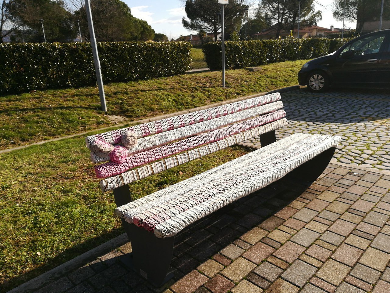 Shops in Italy - My, Bench, Grandmother, Italy, Weaving, Crochet, Knitting, 