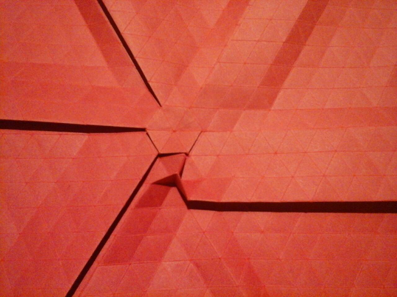 Newly folded - My, , Origami, tessellation, Geometry, Longpost