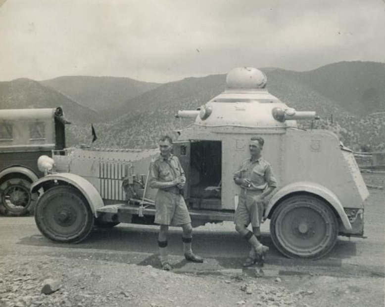 Light armored car Vickers-Crossley Armored Car - rivets on the march! - Story, The Second World War, Armored car, Longpost, 