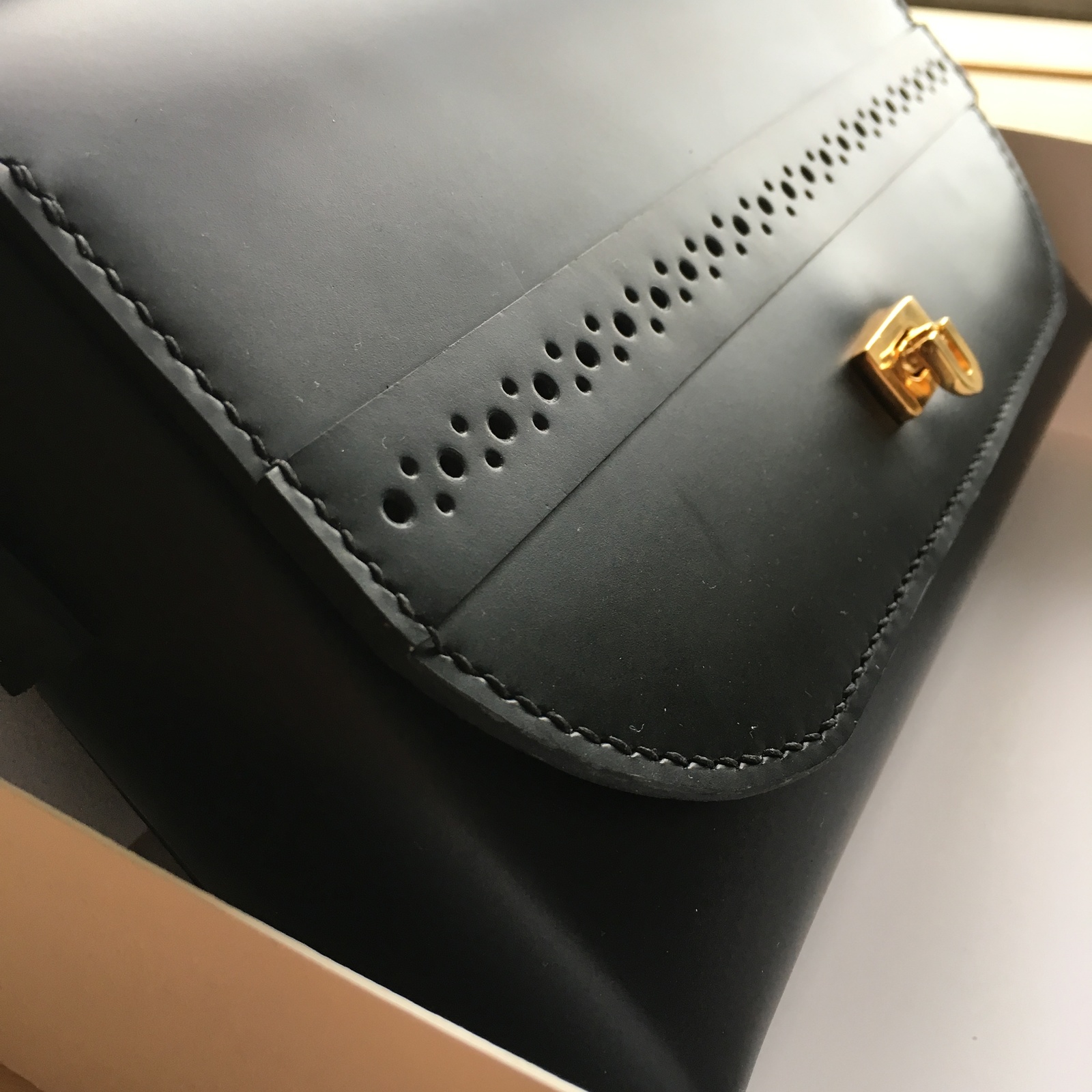 Women's handbag (photo report) - My, Lady's bag, Leather products, Leather craft, Longpost