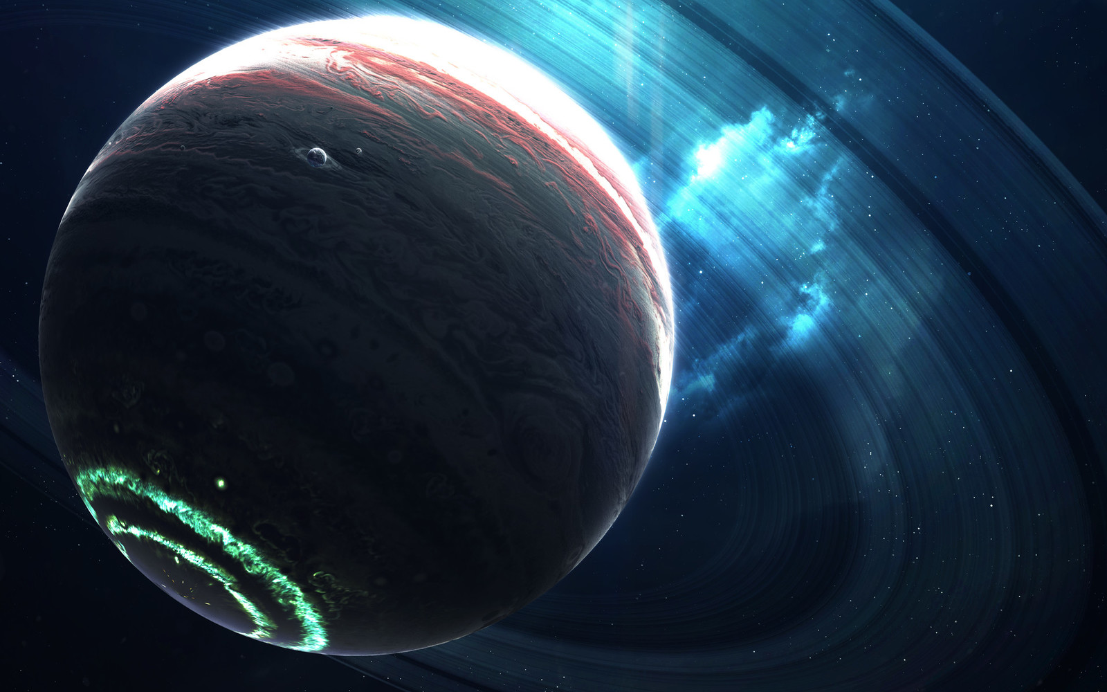 Space art by Vadim Sadovski - Art, , Space, Planet, Drawing, Longpost