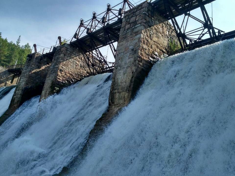 The oldest continuously operating hydroelectric power plant in Russia - My, Longpost, Hydroelectric power station, The photo, Thresholds, Chelyabinsk region