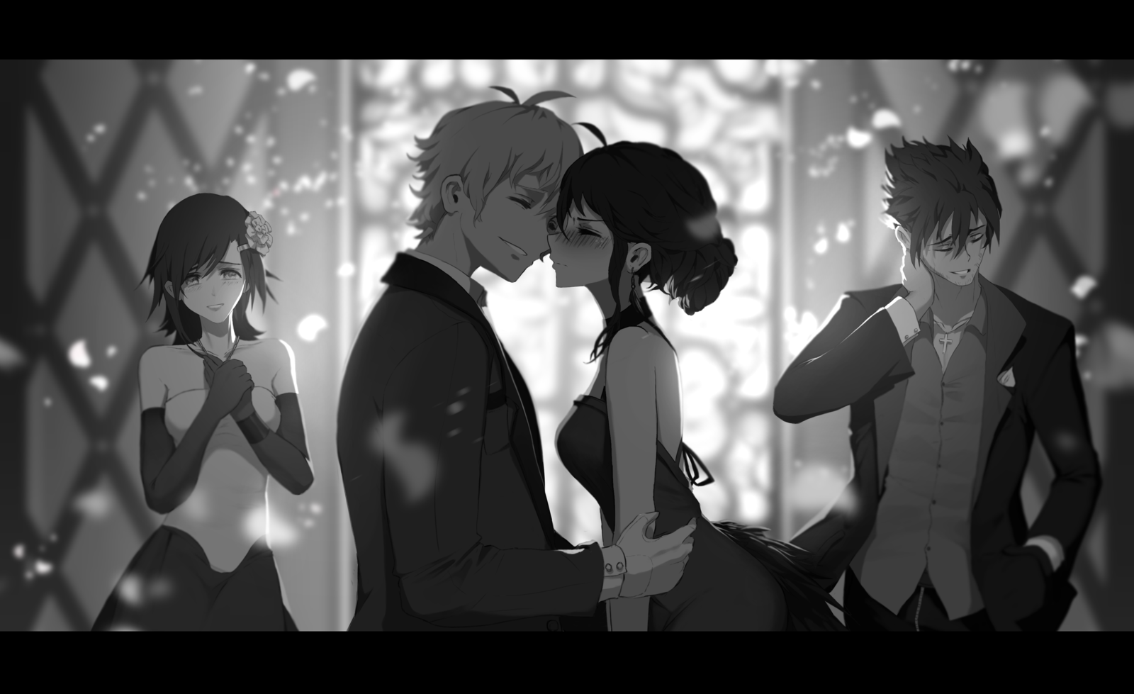 Old memories - RWBY, Anime art, Qrow Branwen, Raven Branwen, Summer Rose, , Anime, Not anime