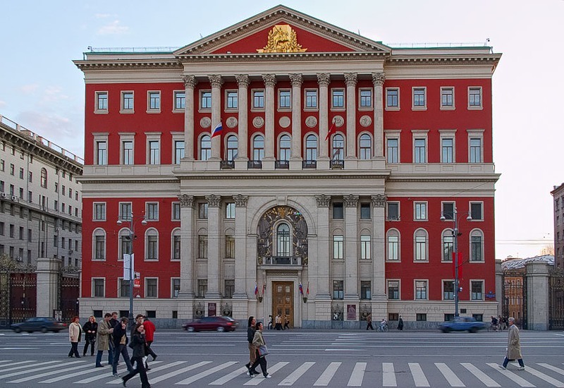 Дом генерал-губернатора Москвы - тогда и сейчас ... - Москва, Старая Москва, Фотография, Мэрия, Тверская, Тверская улица, Достопримечательности