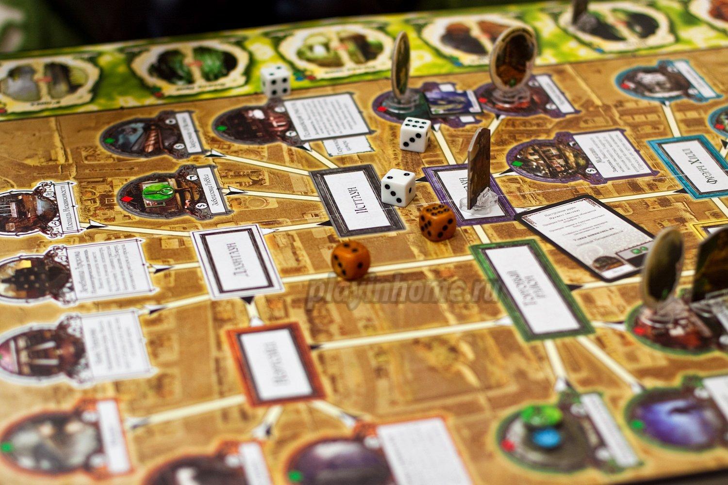 Arkham Horror (tabletop) - My, Board games, The Arkham Horror, Longpost