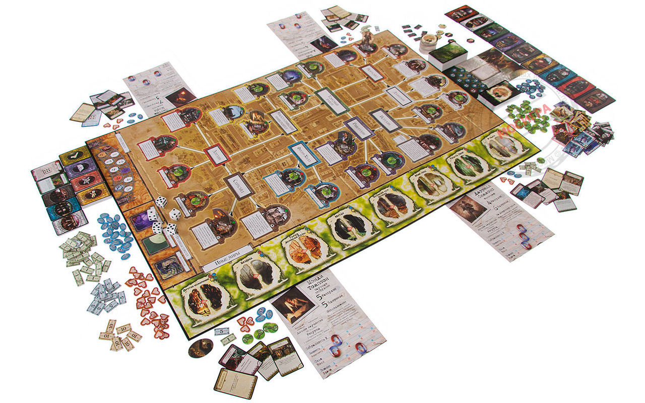 Arkham Horror (tabletop) - My, Board games, The Arkham Horror, Longpost