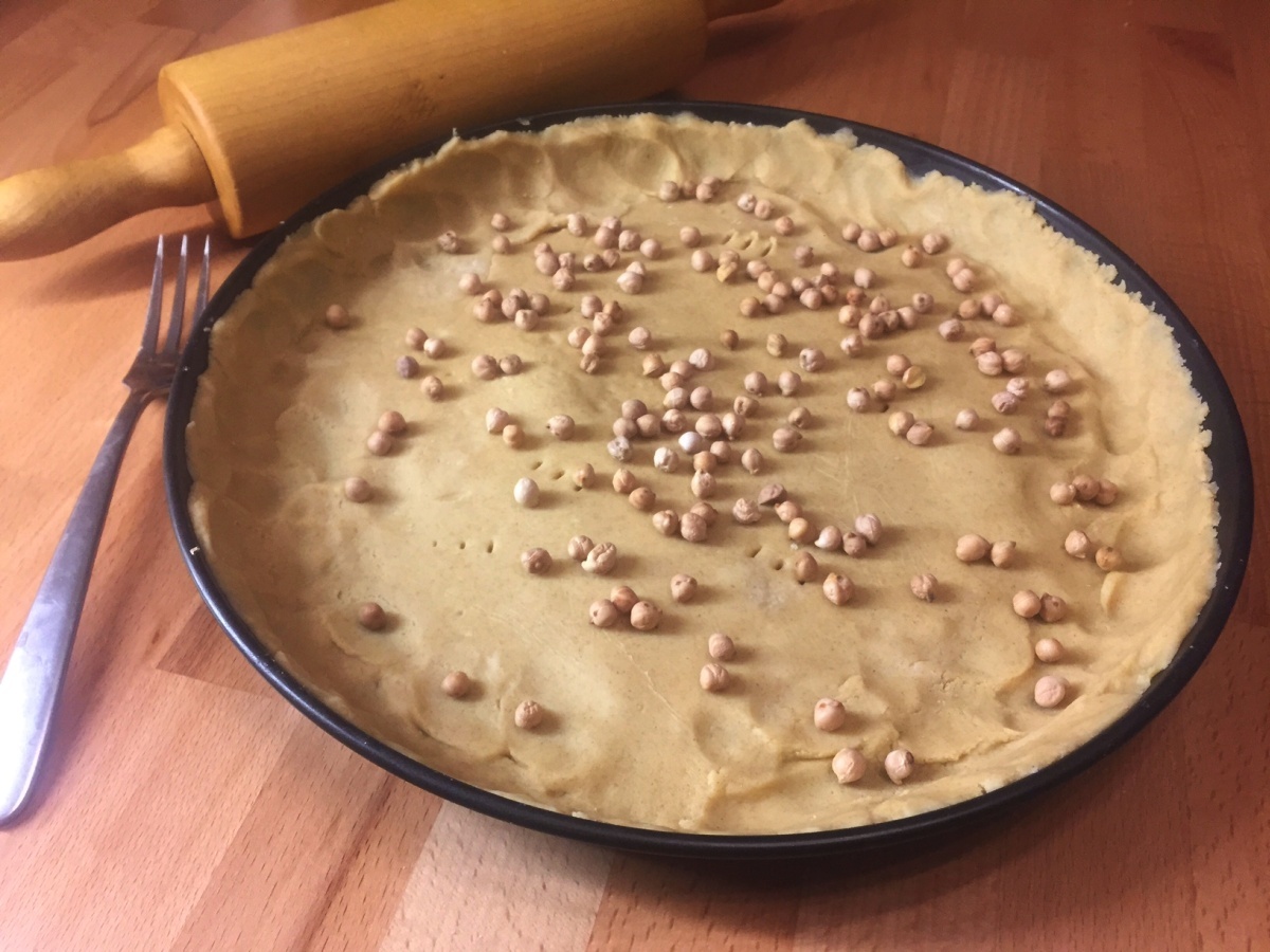 Onion pie with anchovies and shortcrust pastry - My, Pie, , Anchovy, Longpost