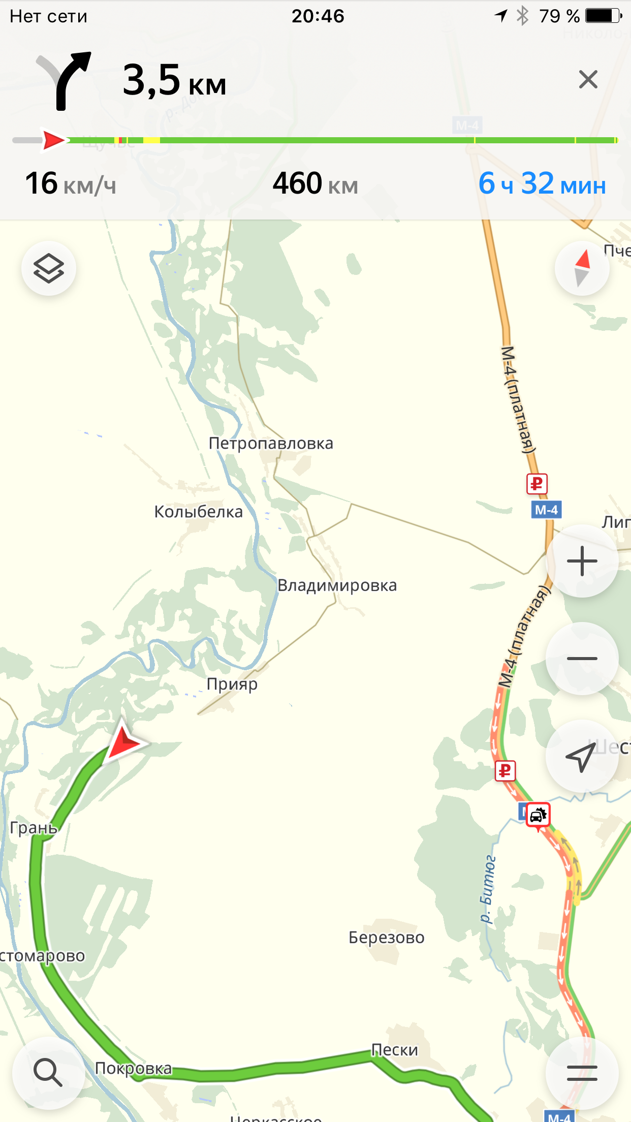 If Yandex Maps offers you to go around the traffic jam, then think 100 times whether it's worth it! - My, Voronezh, Voronezh region, М4, Detour, Yandex maps, Have arrived, Longpost