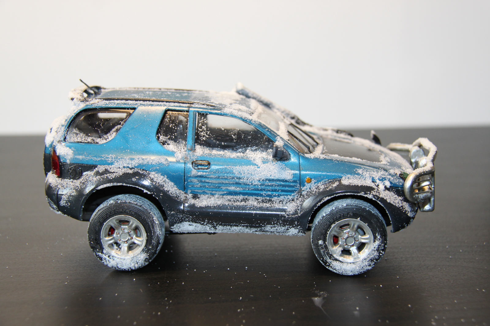 Мой Isuzu Vehicross. Модель от TAMIYA - Моё, Исузу, Моделизм, Хобби, Переделка, Как исправить, Строительство, Длиннопост