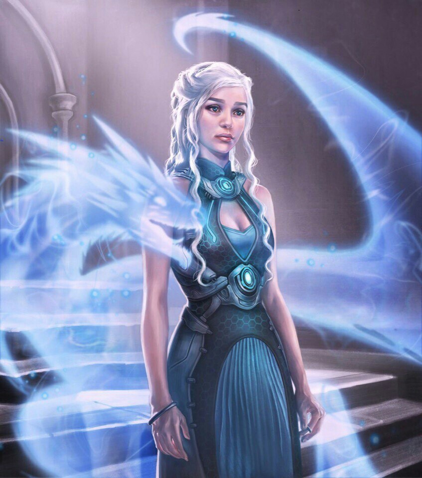 Mother of dragons - Game of Thrones, Daenerys Targaryen, Art