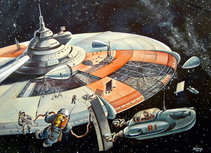 Cosmoretrofuturism - Cosmoretrofuturism, Retrofuturism, Art, Longpost