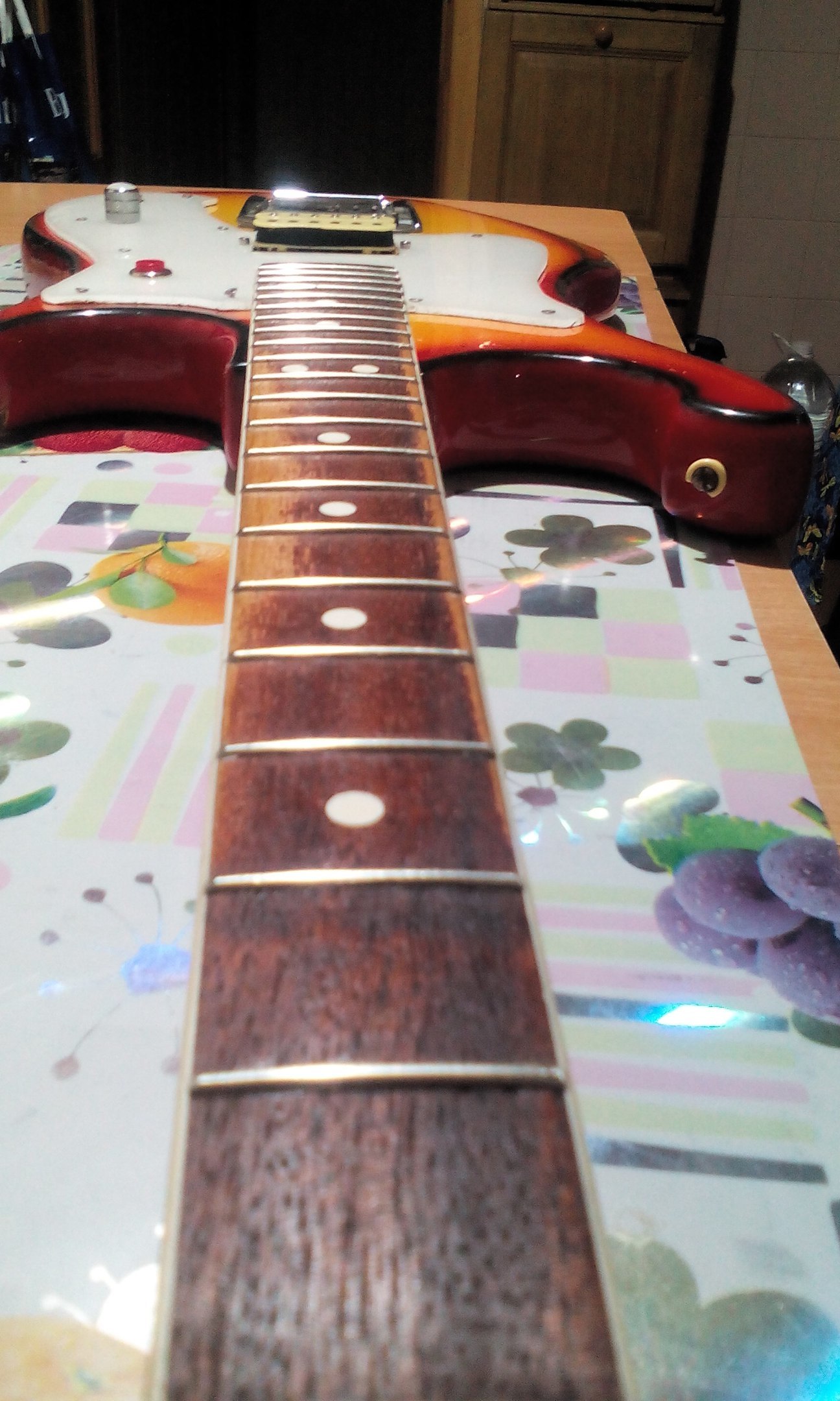 How I changed the frets for the first time in my life) - My, guitar player, Electric guitar Ural, Longpost, Video