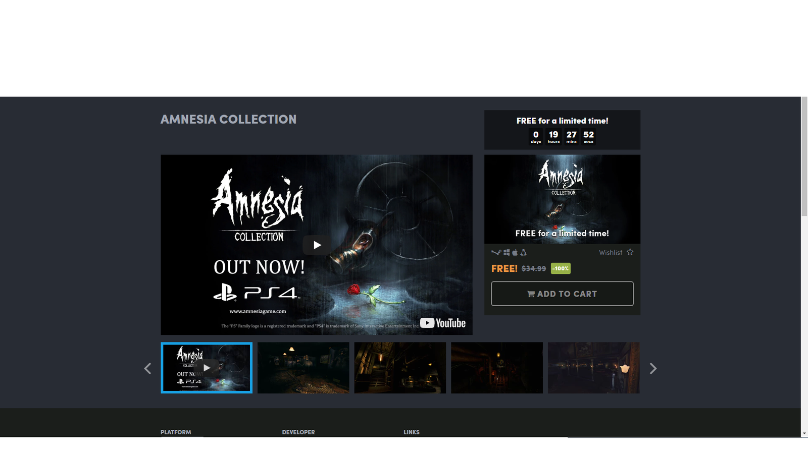 Пара игр в стим бесплатно - Ключи Steam, Steam халява, Humble Bundle, Amnesia: The Dark Descent, Amnesia a mashine for pigs