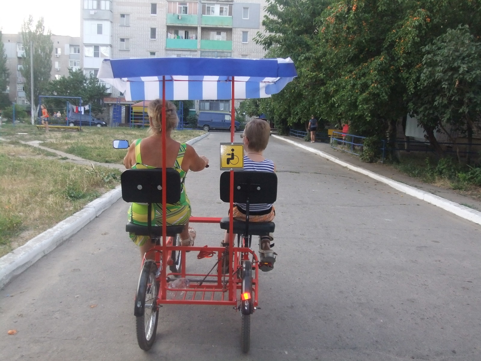 Tricycle for adults - Longpost, , Tricycle, Rickshaw, Adults, A bike, tricycle, My