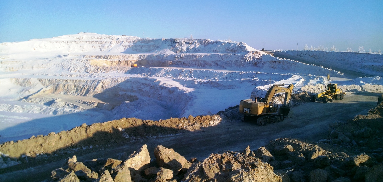 Another day at the gold mine. - My, Watch, Excavator, Surveyor, BelAZ, Drilling rig, Sasha, Kar-karych, , Longpost