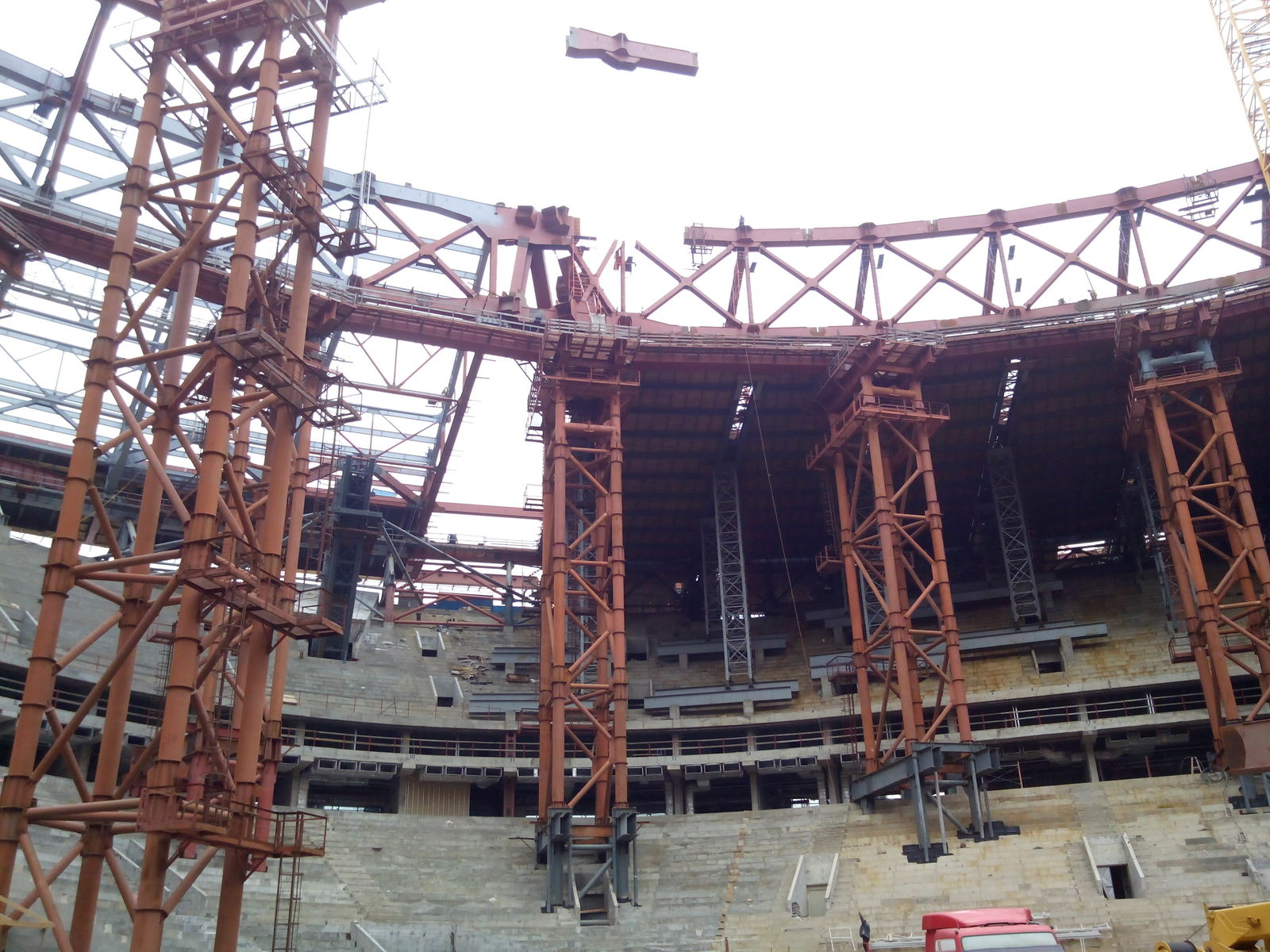 How it was - My, Saint Petersburg, Stadium, Krestovsky Island, Building, Gazprom arena, Longpost