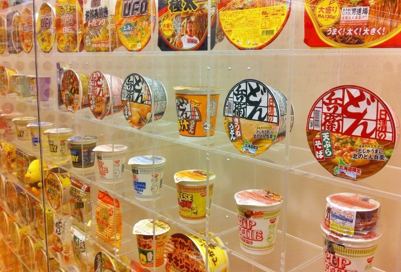 Peace on Earth will come when people have enough food. Momofuku Ando. - Noodles, Japan, Museum, Longpost