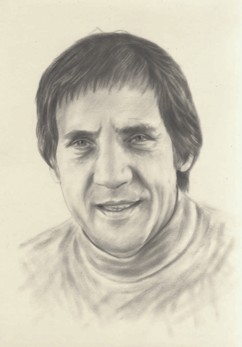 V.Vysotsky - My, Vladimir Vysotsky, Portrait, Art, Graphics