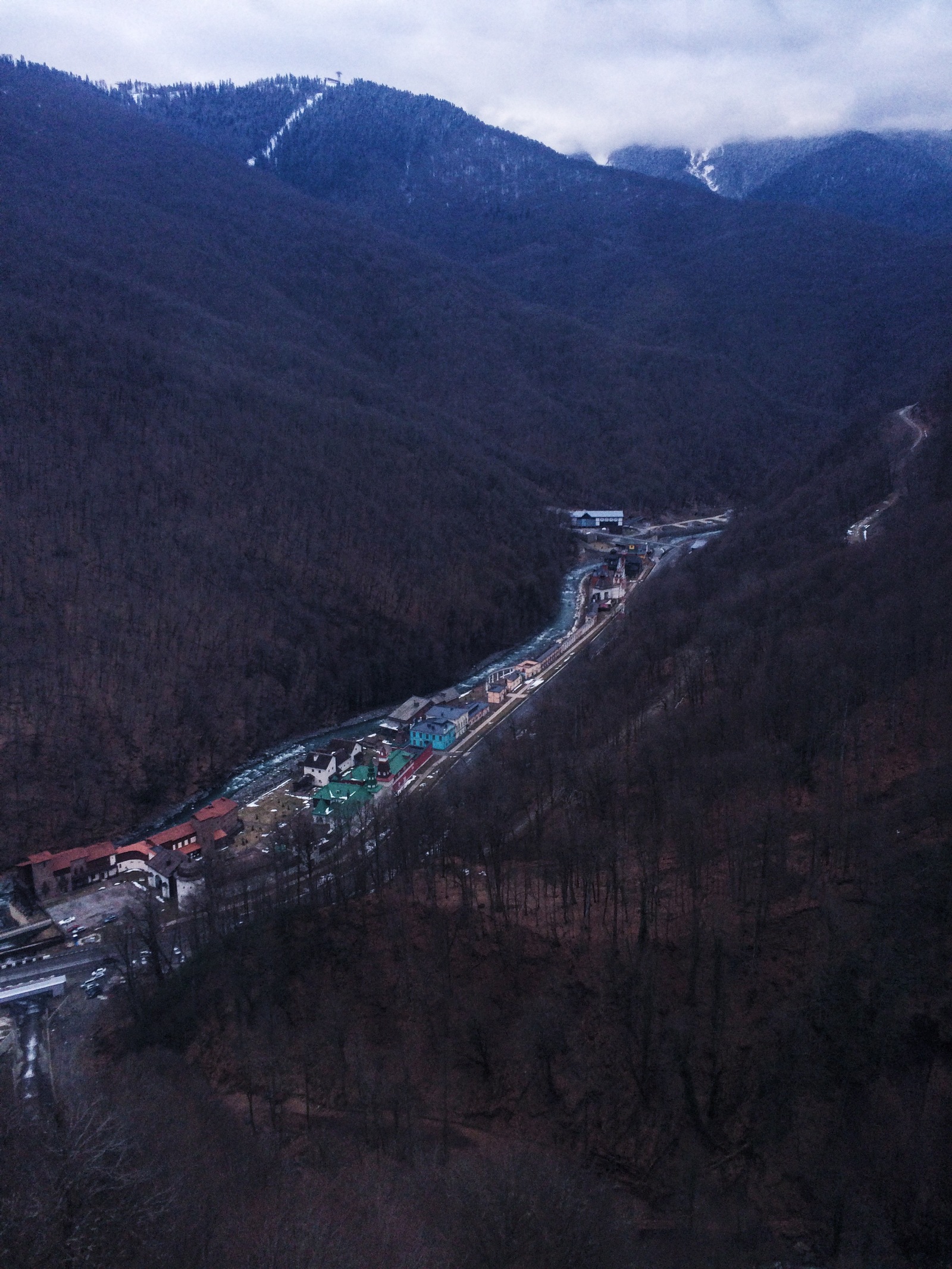 Krasnaya Polyana - My, Sochi, Krasnaya Polyana, Winter, The mountains, Longpost