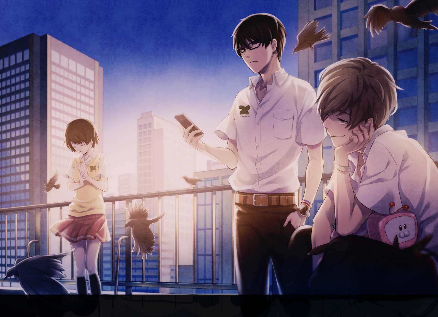 Zankyou no Terror - Zankyou no Terror, Anime art, Anime, Longpost