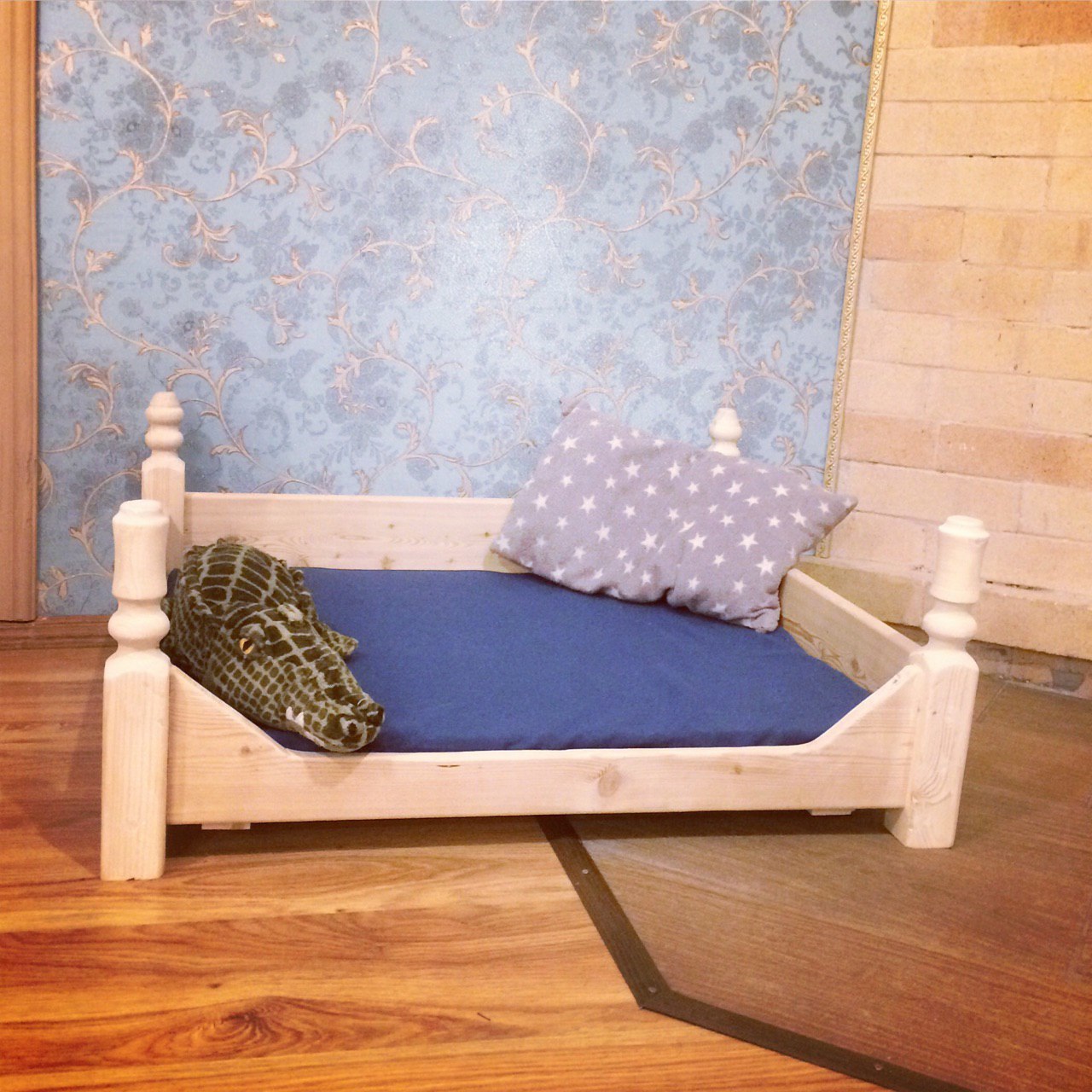 Do-it-yourself bed for your beloved dog - My, Lounger, Crafts, With your own hands, Longpost