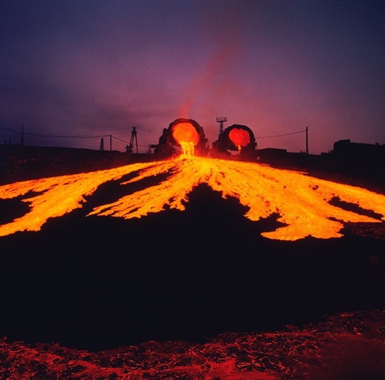 Norilsk - Norilsk, Nickel, Slag, Lava, The photo