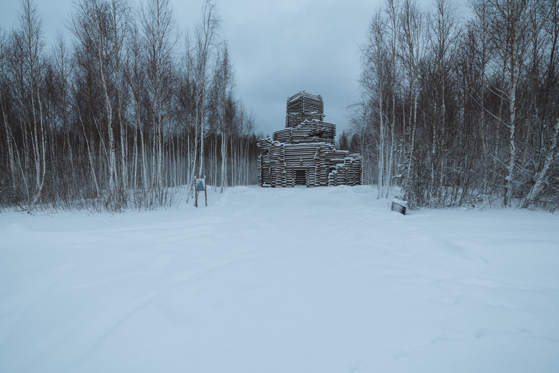 Nikola-Lenivets in winter - My, Winter, January, Snow, Nikola-Lenivets, The park, Tourism, Travels, Longpost