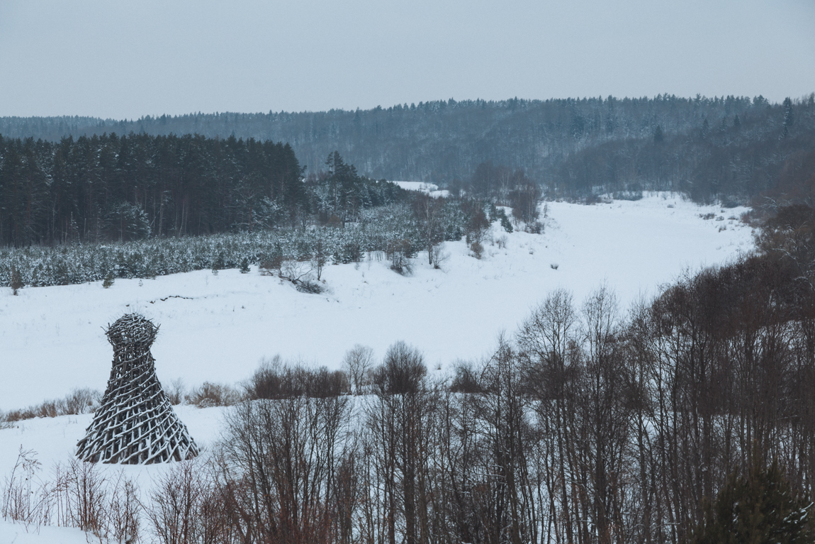 Nikola-Lenivets in winter - My, Winter, January, Snow, Nikola-Lenivets, The park, Tourism, Travels, Longpost