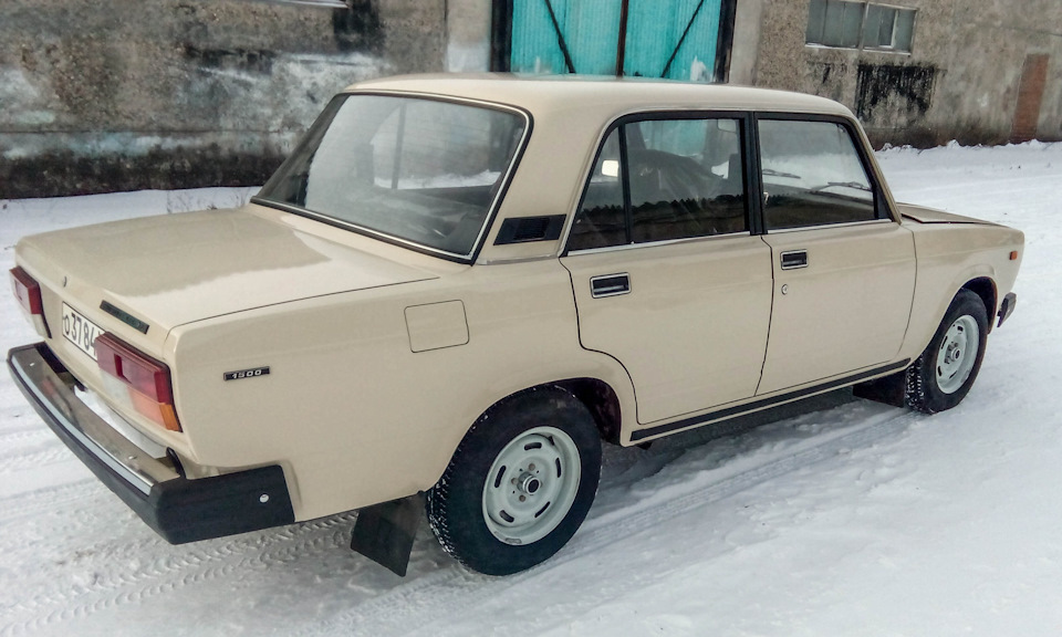 Time capsule: VAZ-2107 of 1988 with a mileage of 220 km - Auto, Interesting, Longpost, Drive2, Time capsule, Find, Video