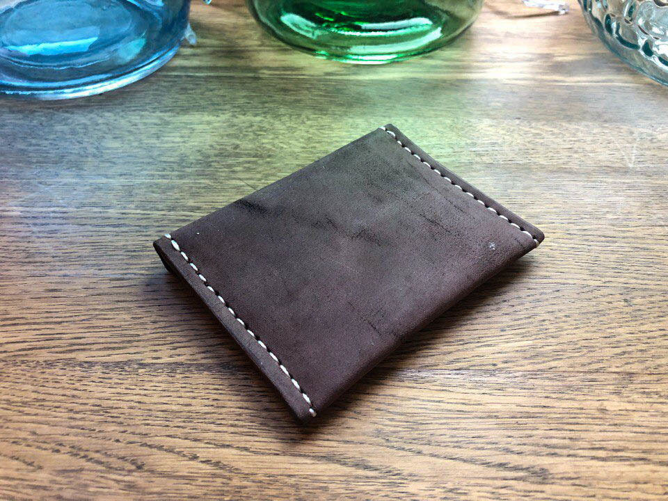 Minimalist leather goods. Or how I tried to get skills without wasting skin. - My, Leather, My, Handmade, Longpost