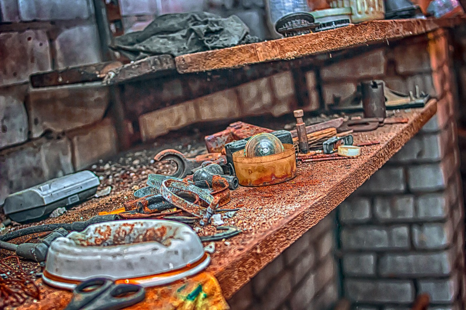 Rusty bolt. - My, Photoshop, HDR, The photo, Photomanipulation, Bolt, Rust