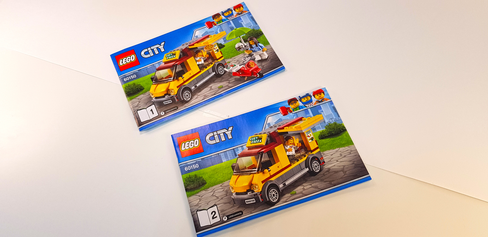 Обзор LEGO CITY (60150) - Фургон-пиццерия | Пикабу