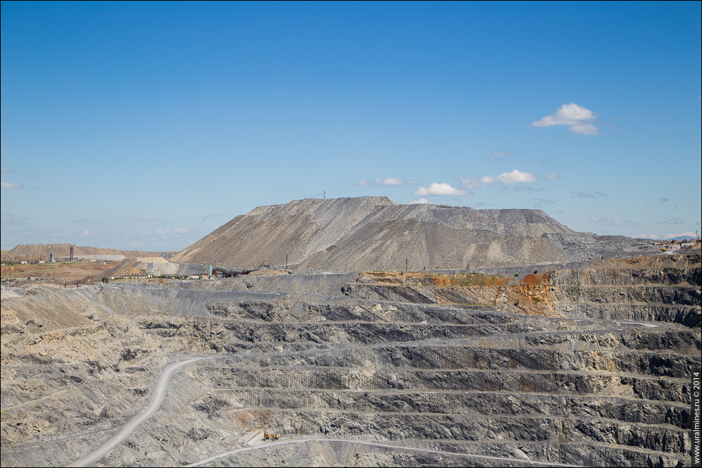 Combine Magnezit: Karagai quarry. Part 1. - Magnesite, Chelyabinsk region, Satka, Longpost, The photo, Career