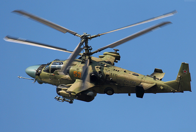 Ka-52 Alligator - Russia, Syria, Helicopter, Army, Alligator, Kamov, Ka-52, Longpost, Video