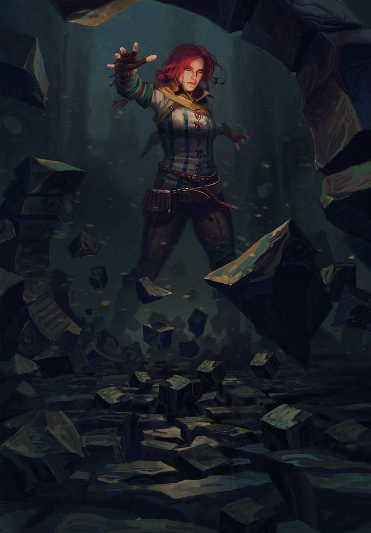 Presumably new Gwent card art - Gwent, Witcher, Kki, Art, Longpost