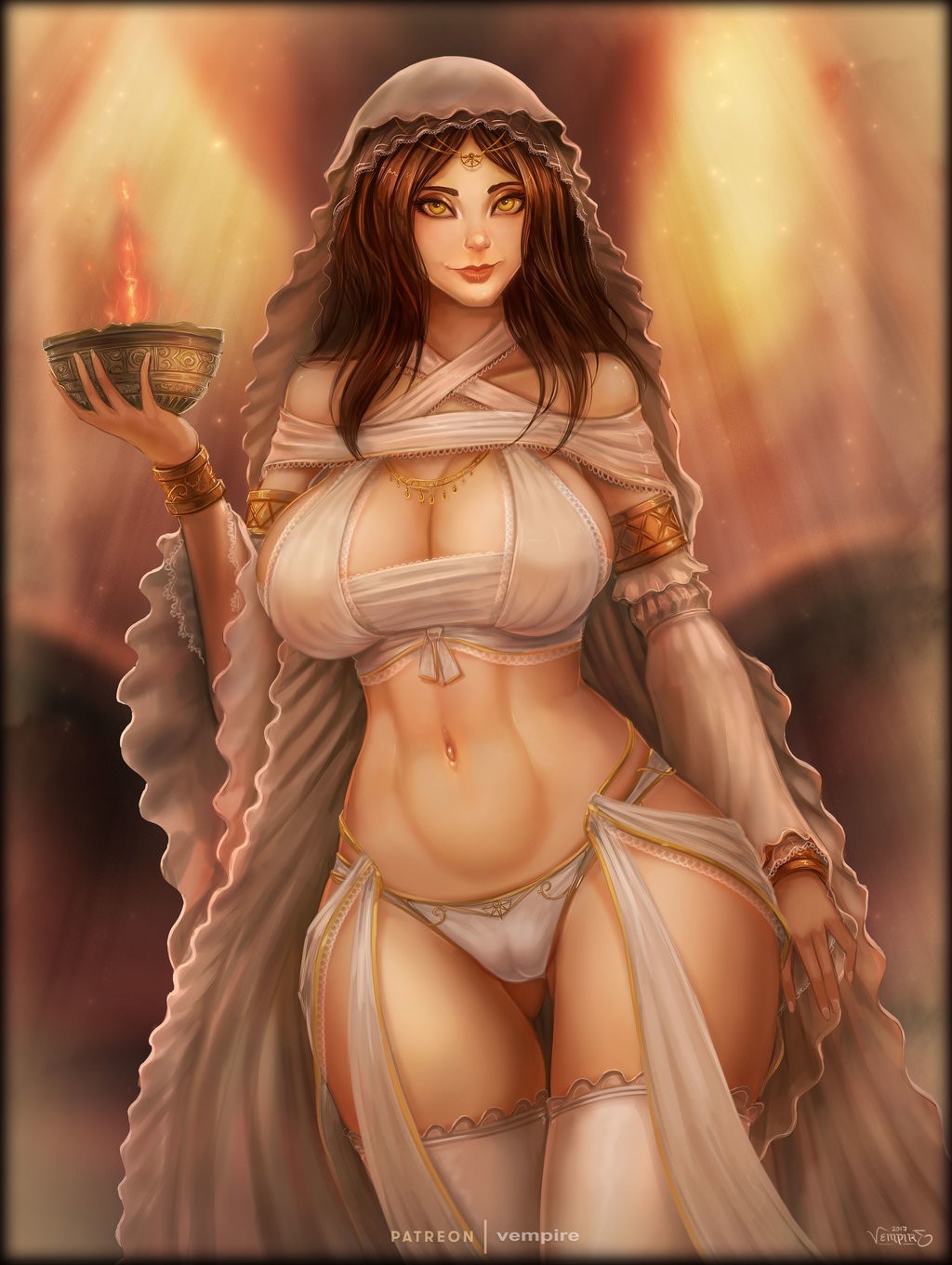 Gwynevere - NSFW, Gwynevere, Dark souls, Vempirick, Art