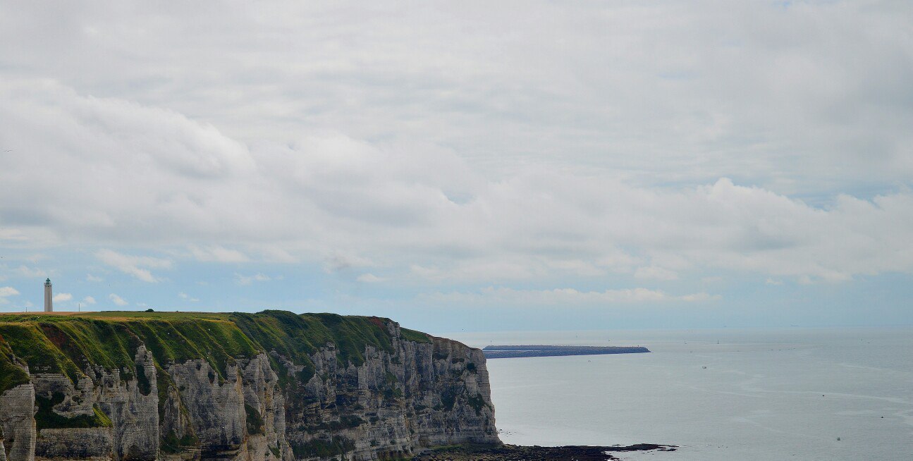 Alabaster coast of Northern Normandy - My, Etretat, The photo, Sea, The rocks, Shore, Upper Normandy, Travels, Longpost