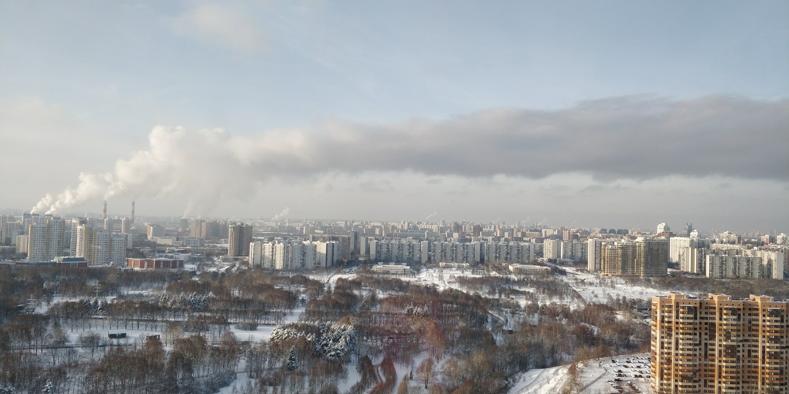 Завод по производству облаков - Моё, Облака, Москва