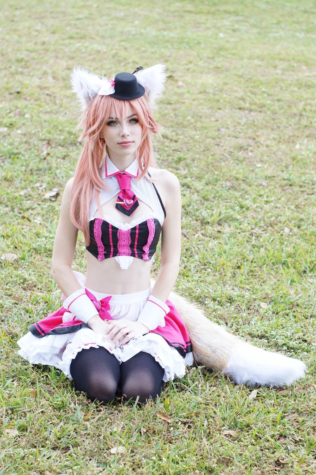 Valentine Tamamo! - Megancoffey, , Cosplay, Fate-Extra, Beautiful girl, Longpost