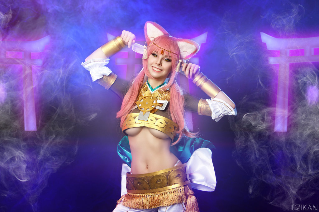 Valentine Tamamo (Goddess form)! - Disharmonica, , Cosplay, Fate-Extra, Anime, Beautiful girl, Longpost