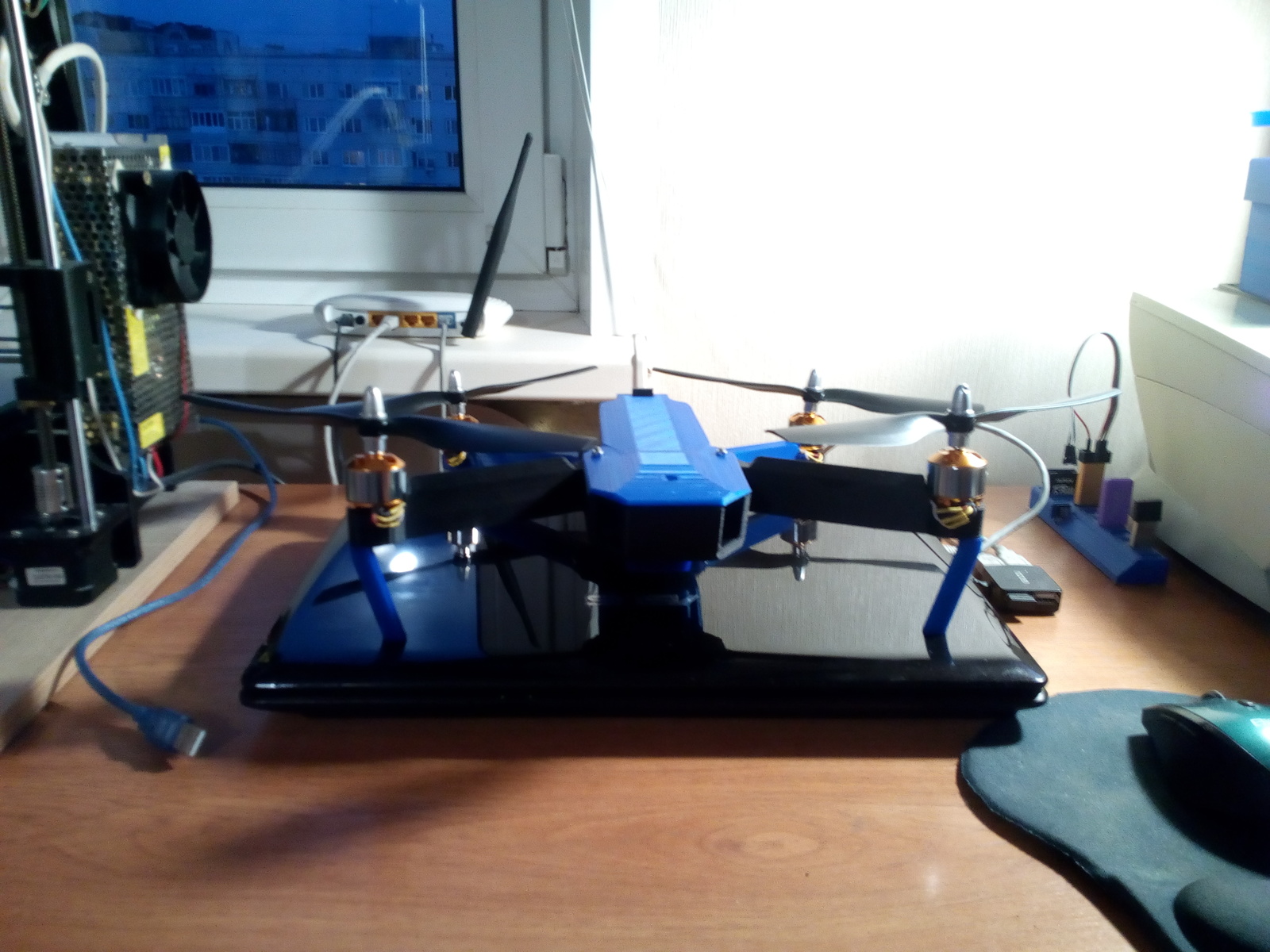 My hobby. - My, Quadcopter, 3D печать, Boredom, Masturbation, Longpost