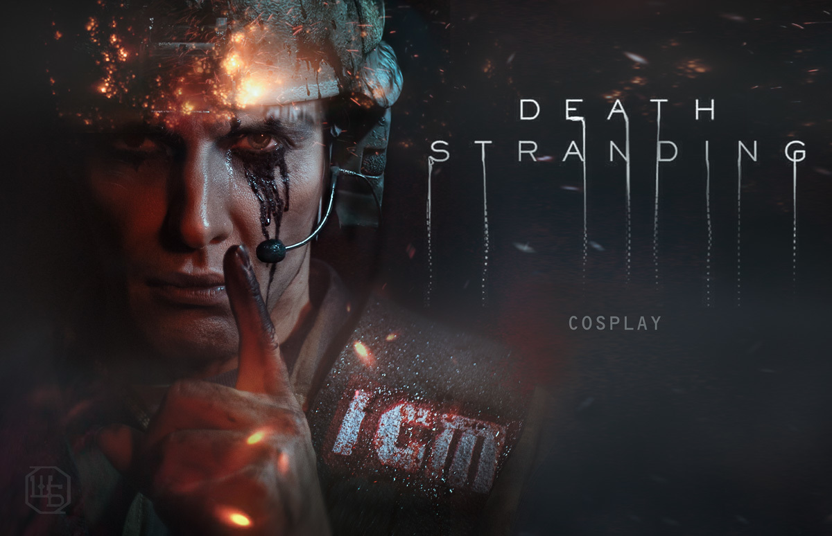 death stranding zakos/cosplay - My, Death stranding, Cosplay, Zakos, Mads Mikkelsen, Mads mikkelsen, Prop School