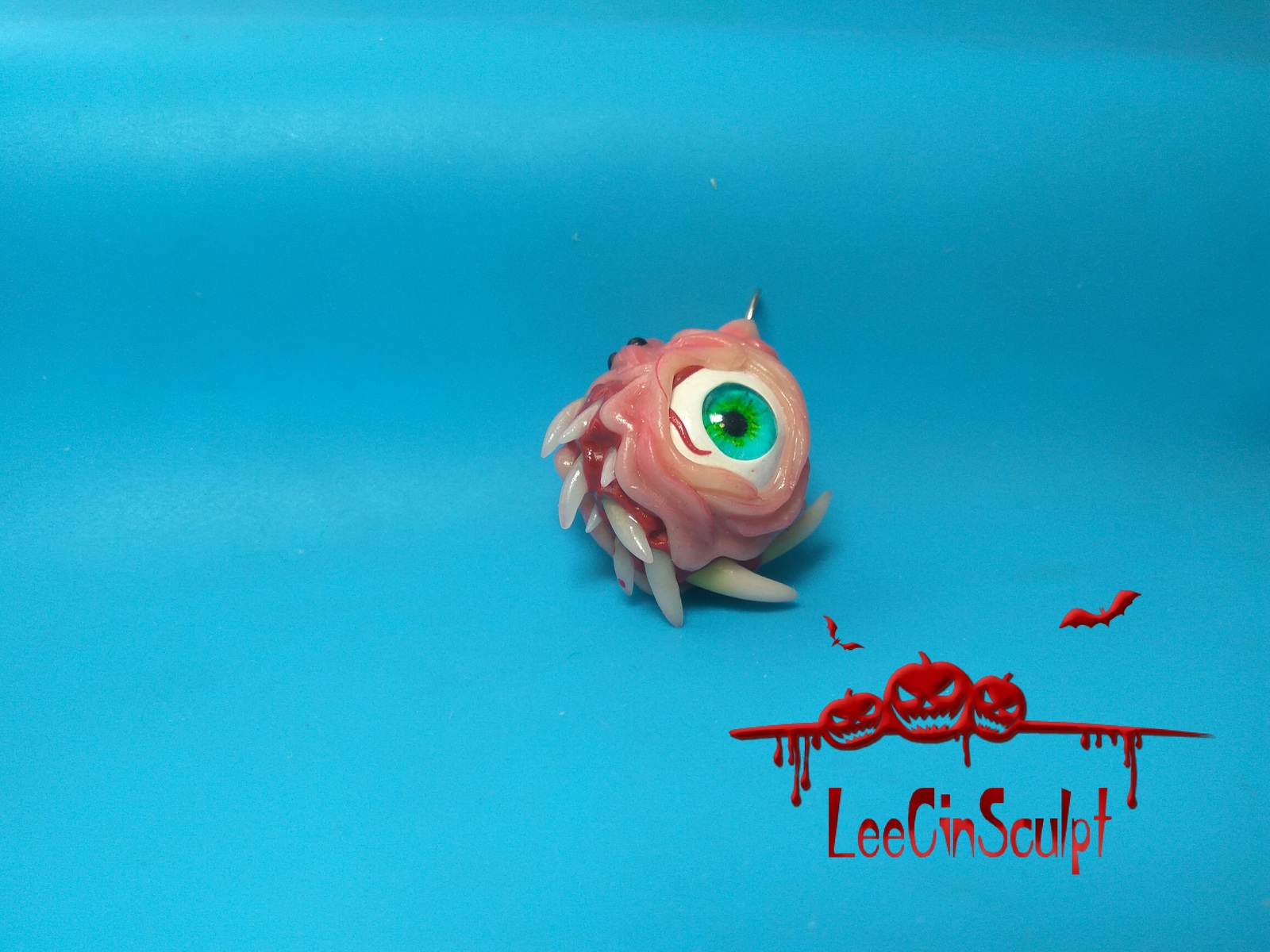 Creepy teratoma - Моё, Полимерная глина, Polymer clay, Крипота, Взгляд, Своими руками, Рукоделие без процесса, Длиннопост