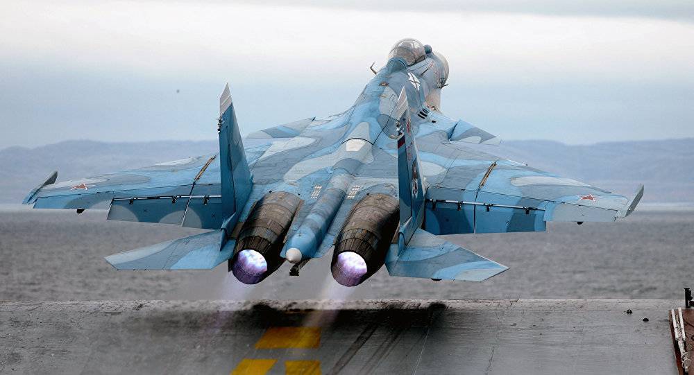 Su-33 carrier-based fighter - Su-33, Dry, Drying, Fighter, Airplane, Russia, Army, Vks, Video, Longpost