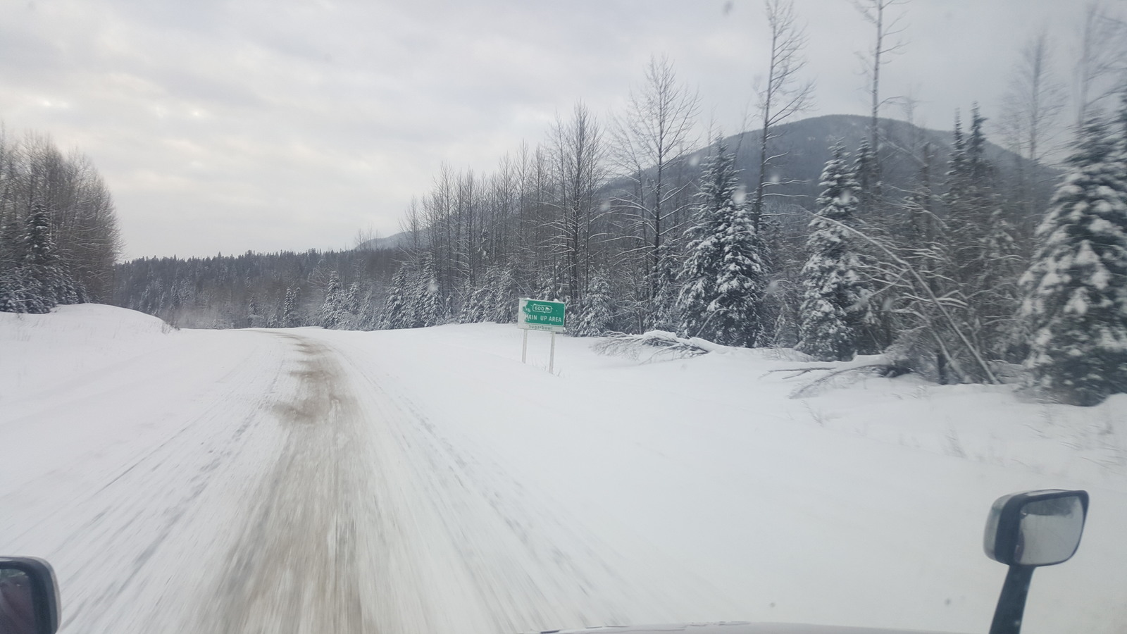 Один день на северо-западе Канады. - Моё, Канада, Зима, Дорога, Fucking snow, Длиннопост